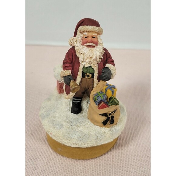 Our America Teeny Toppers Santa Claus Small Candle topper gifts  Christmas - Picture 5 of 9